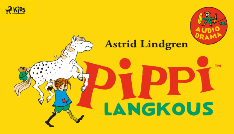 Pippi Langkous, het sterkste meisje van de wereld, is terug in een nieuw audiodrama met stemacteurs, geluidseffecten en muziek!